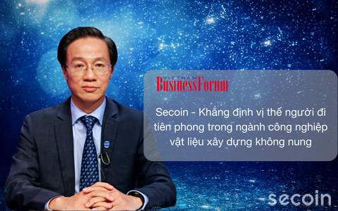 Secoin - Khẳng định vị thế người đi tiên phong trong ngành công nghiệp vật liệu xây dựng không nung